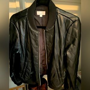 Loft Faux Leather jacket, size M